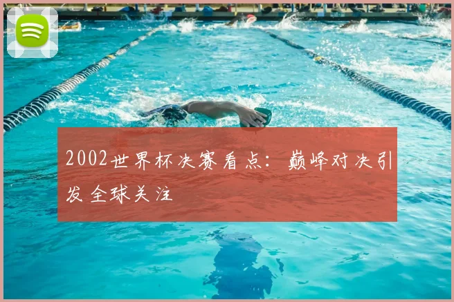 2002世界杯决赛看点：巅峰对决引发全球关注
