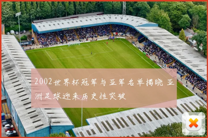 2002世界杯冠军与亚军名单揭晓 亚洲足球迎来历史性突破